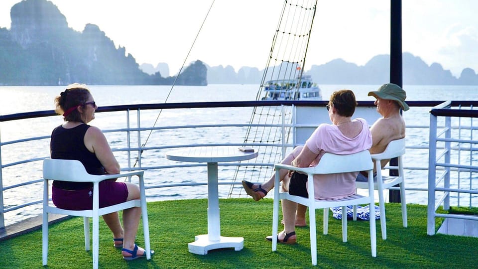 Full Day on Halong Cruise With Meals - Come Back Hanoi Early - Itinerary Details