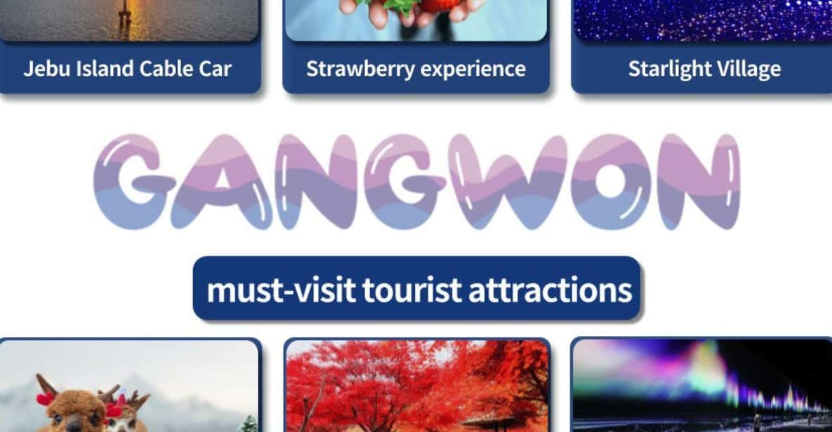 Gangwon-do: 10 HR Car Charter Tour - Itinerary and Customization Options