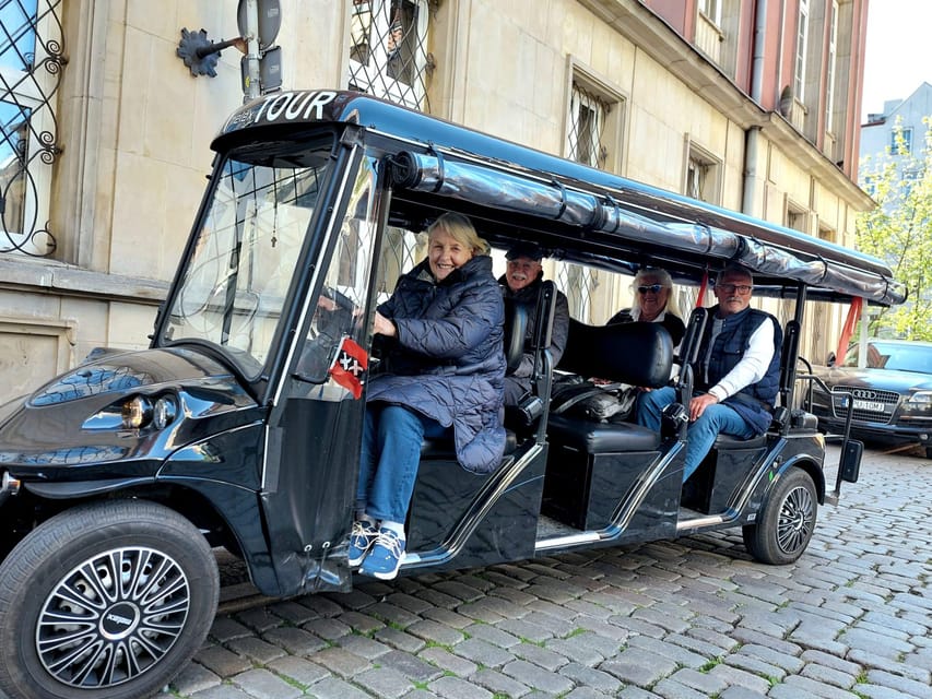 Gdansk:Live GUIDE Highlights of OLD CITY by Golf Cart 60 Min - Key Attractions on the Route