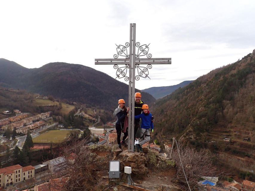 Gerona: via Ferrata Roca De La Creu in Ribes De Freser - Highlights and Experience