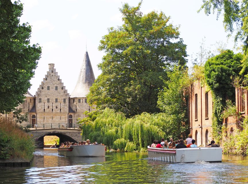 Ghent: 50-Minute Medieval Center Guided Boat Trip - Itinerary Highlights