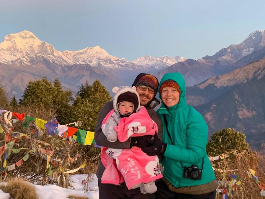 Ghorepani Poon Hill Trek With Children - Itinerary Breakdown