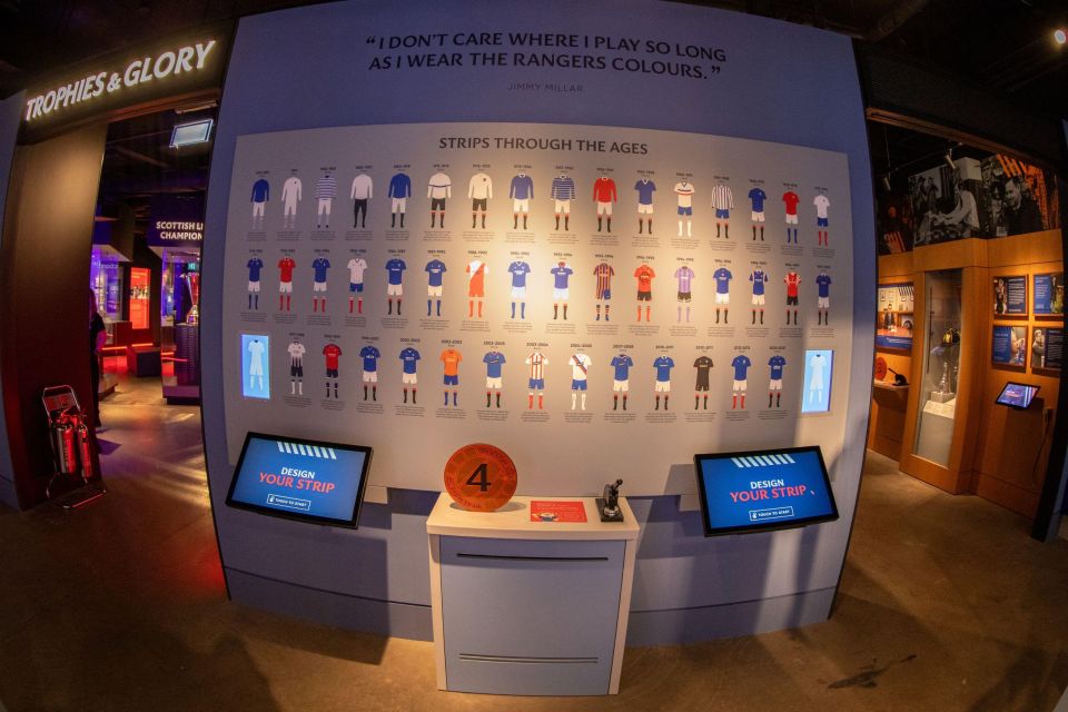 Glasgow: Rangers Football Club Museum - Museum Highlights