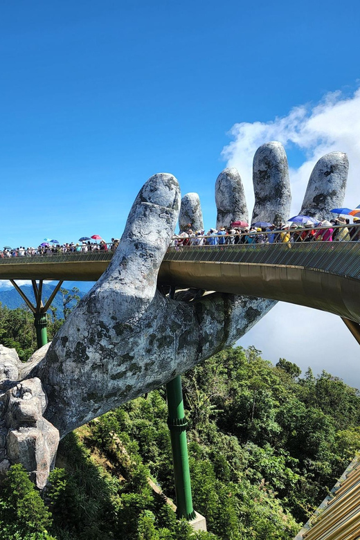 Golden Bridge Ba Na Hills -Early Morning to Avoid Crowds - Schedule and Itinerary