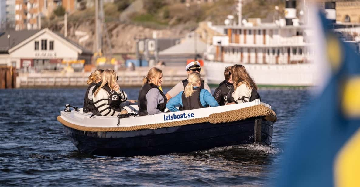 Gothenburg City Center: Electric Selfdrive Boat Tour - Experience and Accessibility