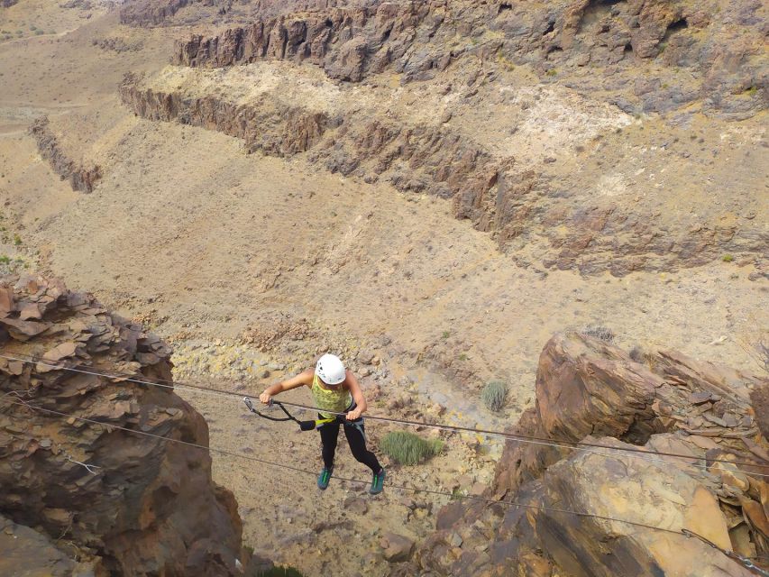 Gran Canaria: Cliff Climbing Via Ferrata Trip by Maspalomas - Adventure Highlights