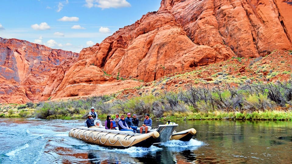 Grand Canyon: Glen Canyon and Horseshoe Bend Raft Trip - Itinerary and Highlights