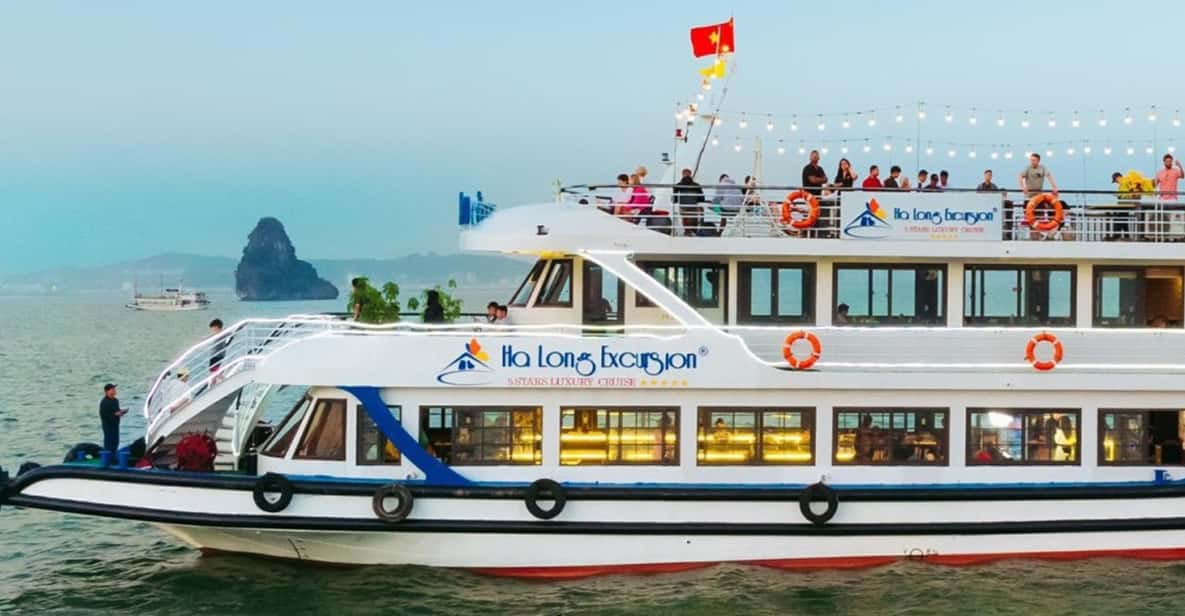 Group Ha Long Bay 1 Day- 6 Hours With Cruise 5 Stars - Itinerary and Activities