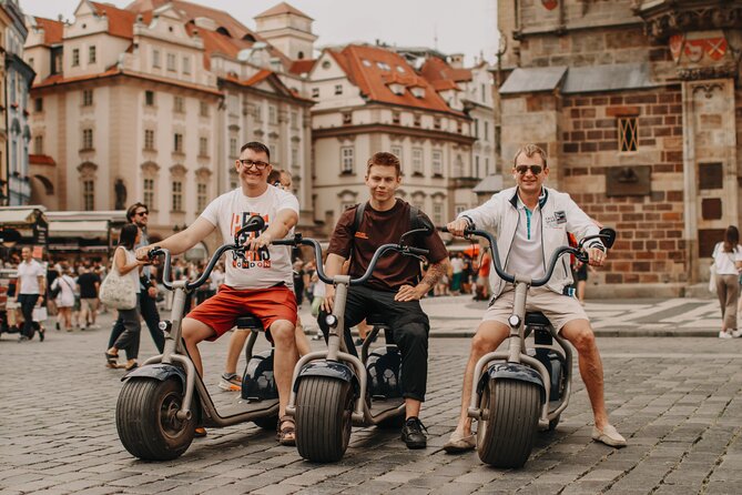 Guided Sightseeing E-Scooter Tour of Prague: 2 Hours - Meeting and Pickup