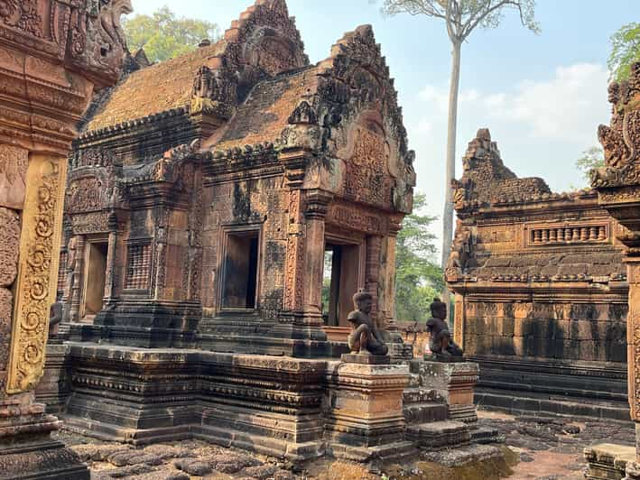 Guided Tour of Angkor Wat, Bayon, Ta Prohm, and Banteay Srei - Itinerary Highlights