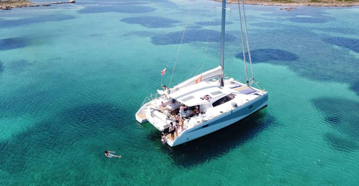 Gulf of Asinara: Full Day Catamaran Excursion With Lunch - Culinary Delights Onboard