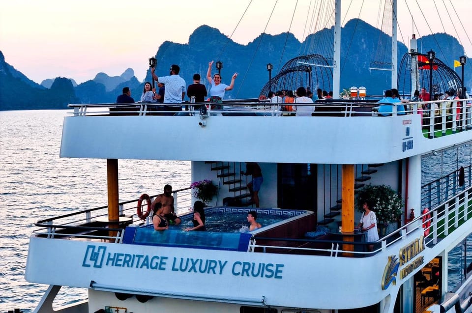 Ha Long 1 Day Luxury Trip With Heritage Cruise - Itinerary Highlights