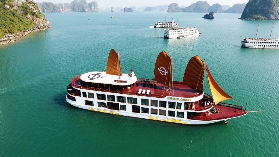 Halong Bay: 2 Days 1 Night Experience on Emperor Cruises - Accommodation and Amenities