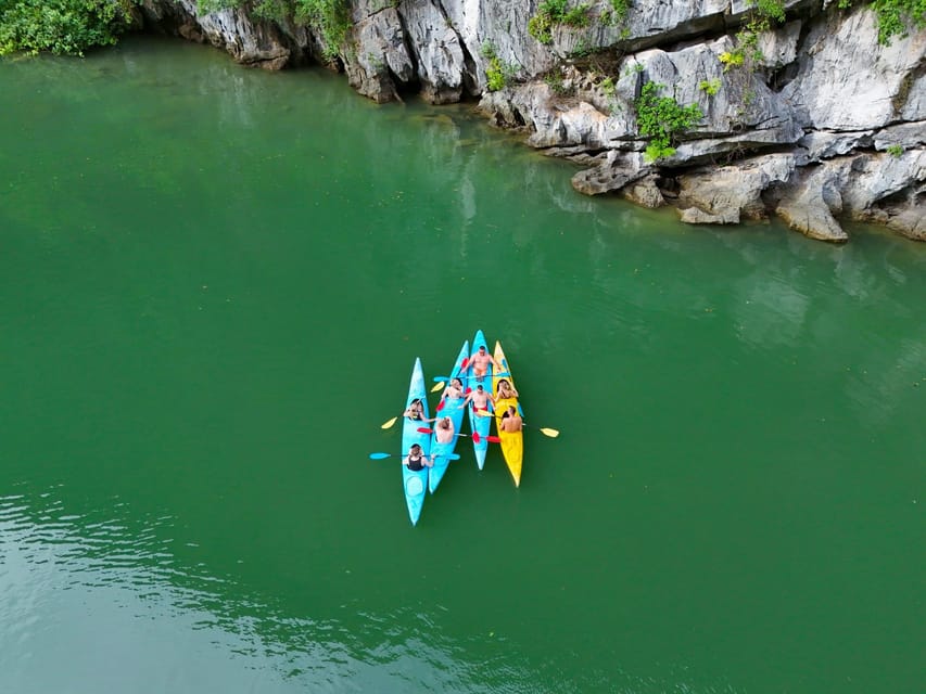 Halong Bay-Lan Ha Bay From Cat Ba Island: Cruise-Kayak Tour - Itinerary Highlights