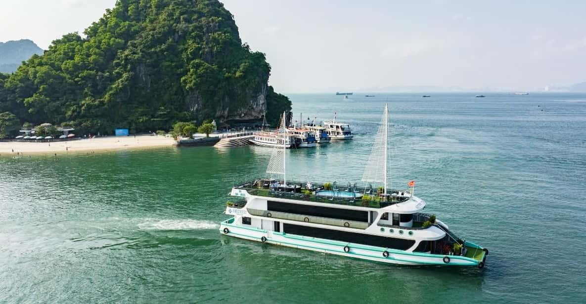 Halong Bay Luxury Day Cruise, Island, Caves, Kayak, Transfer - Itinerary and Activities