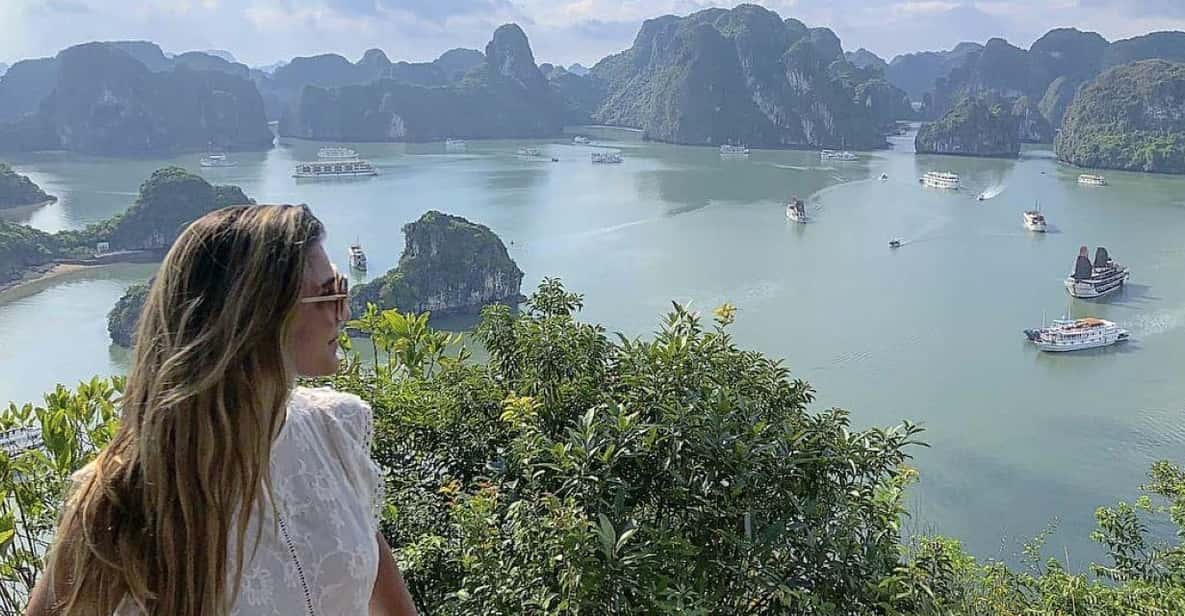 Halong Bay Luxury Daycruise/Lunch, Kayak, Cave, Titov Island - Itinerary Highlights