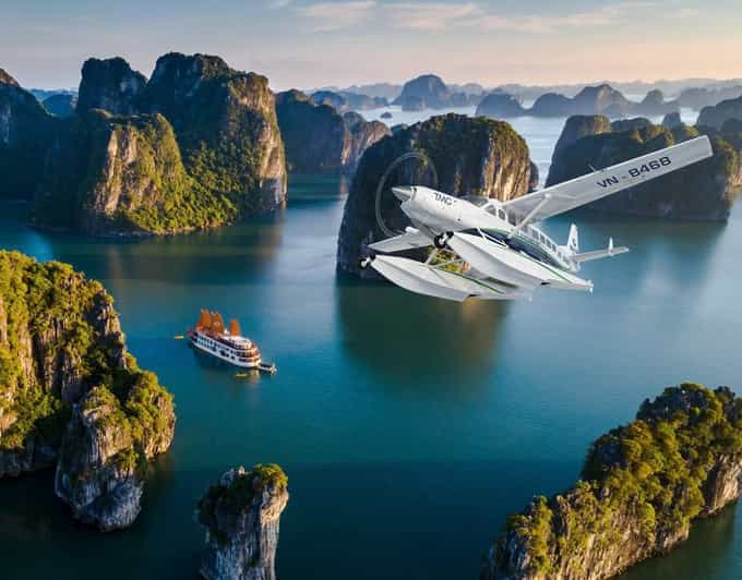 Halong Bay Seaplane - a Birds Eye View Experience From Sky - Flight Experience