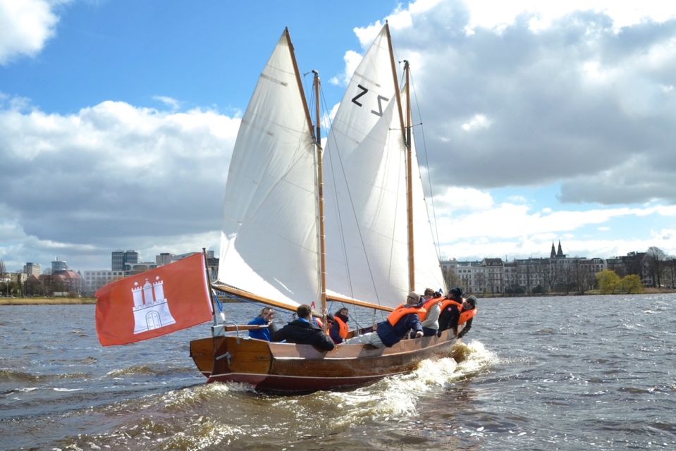 Hamburg: Alster River Cruise on a 2-Masted Sailboat - Sailing Experience