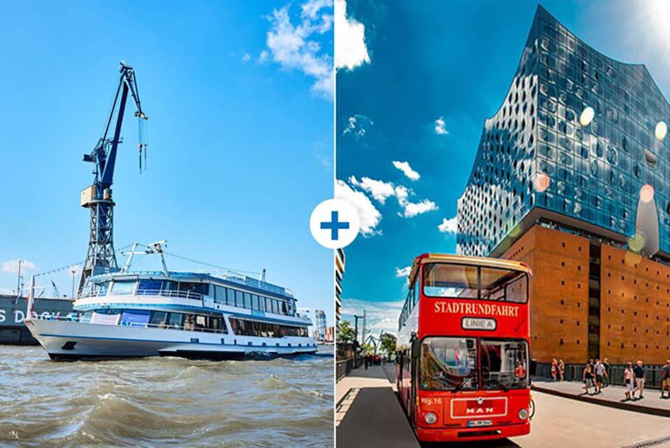 Hamburg: Harbor Cruise and Bus City Hop-On Hop-Off Tour - Pricing and Reservation