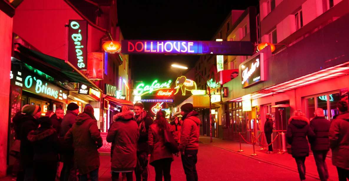 Hamburg: Reeperbahn Tour With English-Speaking Guide - Exploring the Reeperbahn