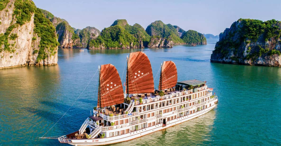 Hanoi: 2d/1n Halong Bay Tour With 5 Star Boutique Cruise - Itinerary: Day 1