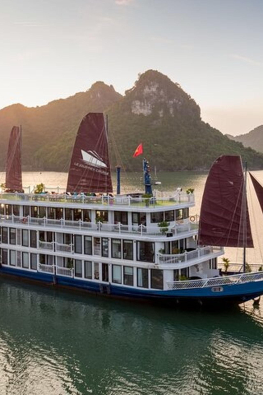 Hanoi: 2D1N Lan Ha Bay By Le Journey Luxury Cruise - Itinerary Highlights