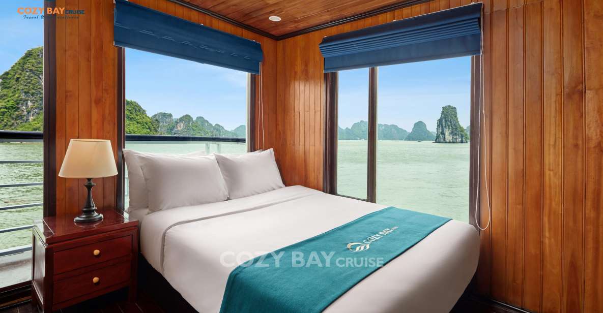 Hanoi: Cozy Halong Bay Overnight Cruise With Meals - Detailed Itinerary