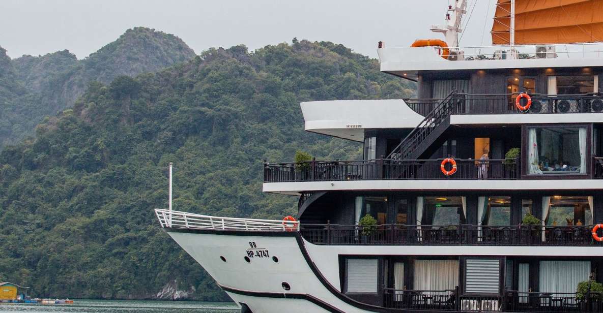 Hanoi: Halong Bay 2-Day Luxury Cruise With Private Balcony - Detailed Itinerary