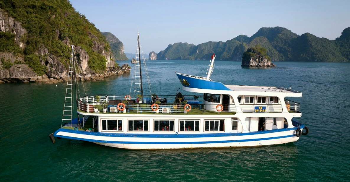 Hanoi: Halong Bay Cruise With Titov and Surprising/Luon Cave - Itinerary Highlights