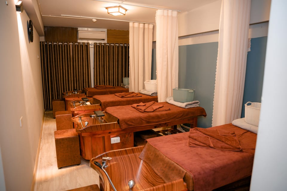 Hanoi Lá Spa 16: Package Body Massage and Hair Shampoo 120 - Booking Process