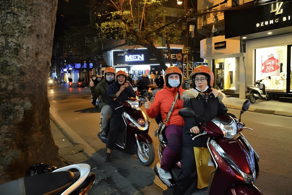 Hanoi: Street Food Motorbike Tour With Hotel Pickup - Tour Features and Inclusions