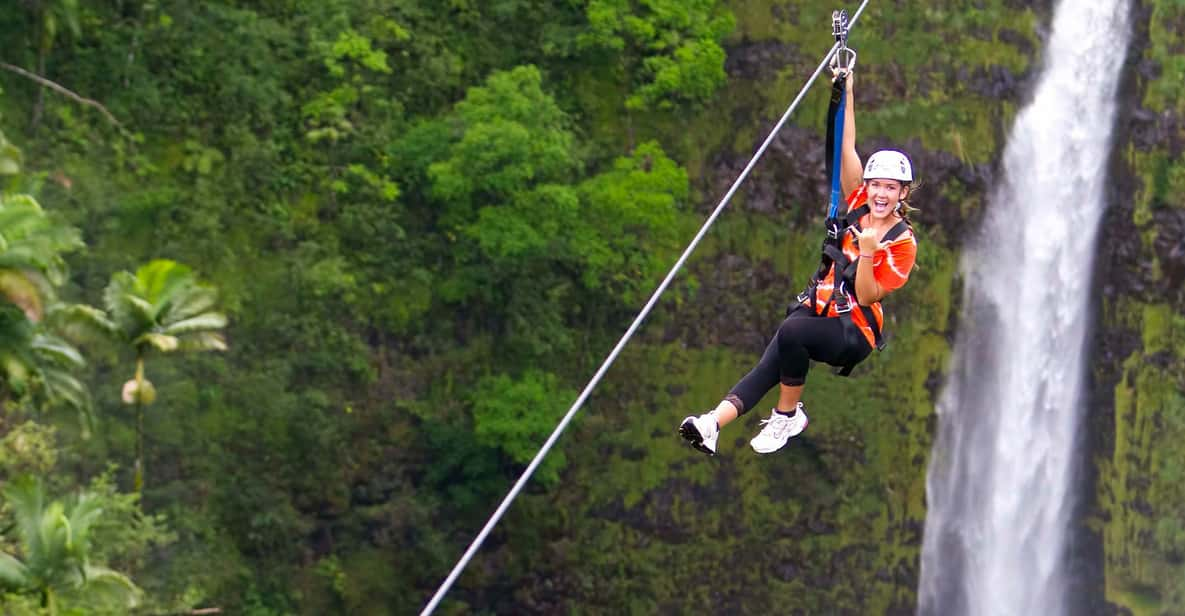 Hawaii Zipline Tours, Big Island Hawaii - Location and Meeting Point