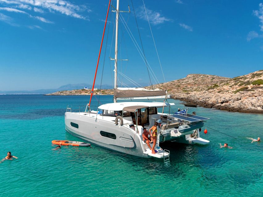 Heraklion: Catamaran Sailing Trip to Dia Island W/Lunch - Itinerary and Activities