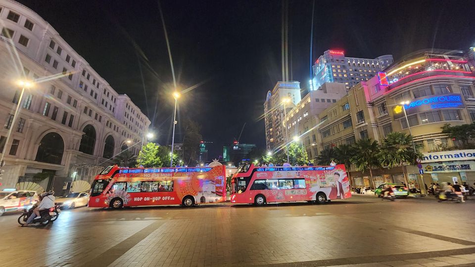 HO CHI MINH CITY: 1 ROUND MIDNIGHT BUS TOUR - Nighttime Attractions