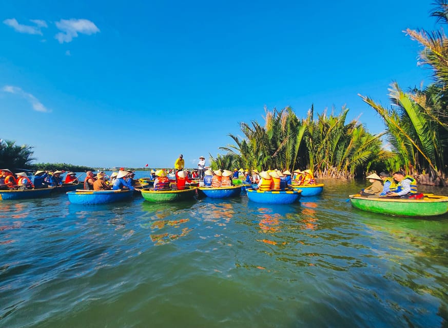 Hoi An Basket Boat in Water Coconut Forest W Transportation - Itinerary Details