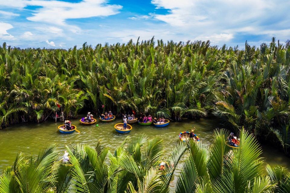 Hoi An : Cam Thanh Basket Boat Riding W Two-way Transfers - Itinerary and Locations