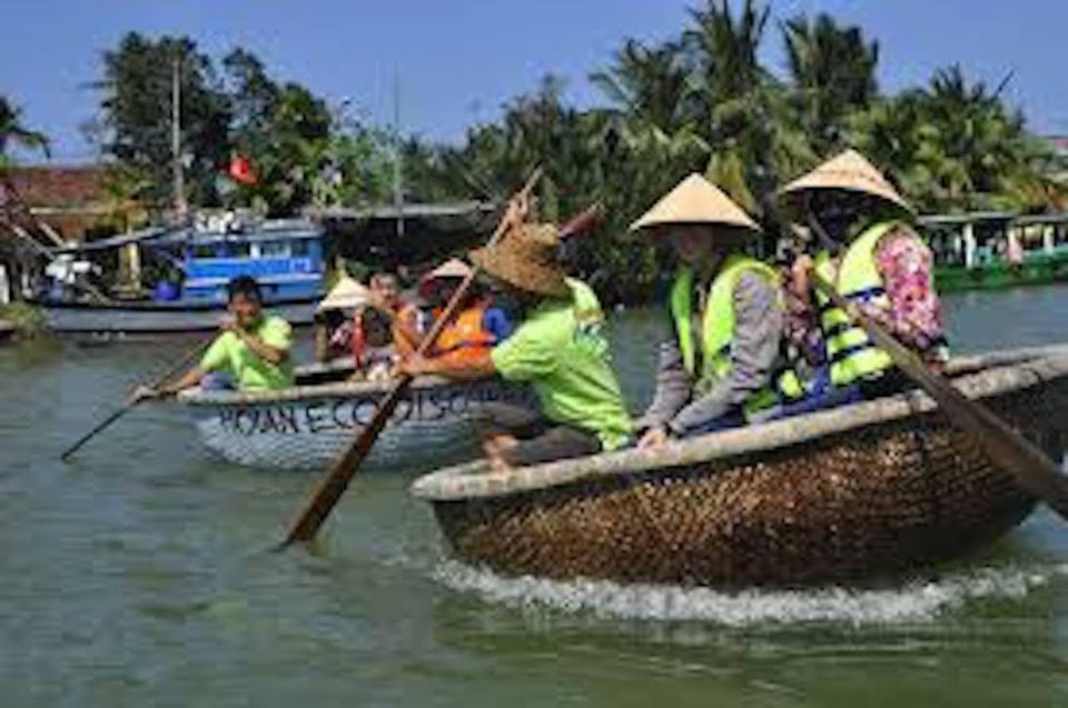 Hoi An : Cam Thanh Basket Boat Riding W Two-way Transfers - Itinerary and Duration