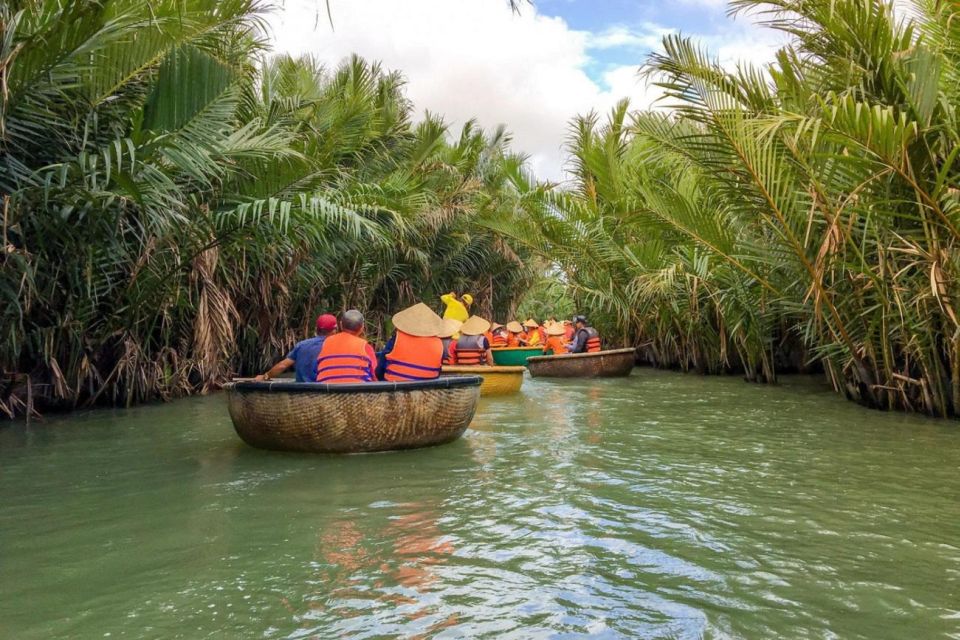 Hoi An Cooking Class, Basket Boat & My Son Sanctuary Sunset - Daily Itinerary