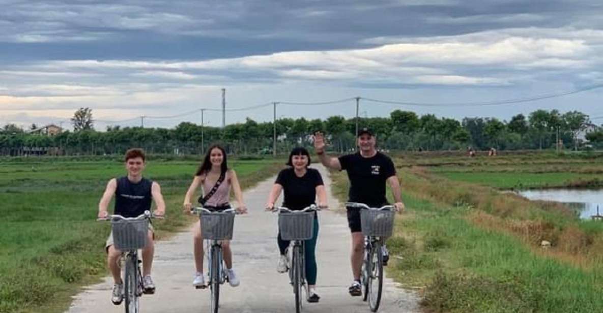 Hoi An Villages Biking-Basket Boat- Cooking Class in Tra Que - Detailed Itinerary