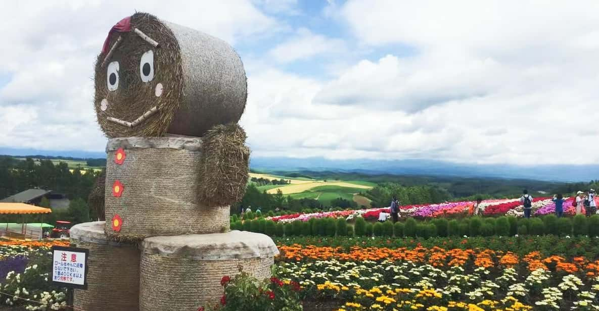 Hokkaido: Flower Sea, Pastoral, and Natural Scenery Day Tour - Key Stops and Attractions