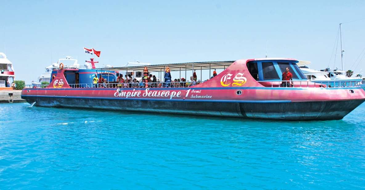 Hurghada: Empire Submarine Boat Trip With Snorkel and Drinks - Itinerary and Experience