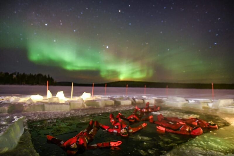 Ice Floating in Lapland With Northern Lights - Booking Information