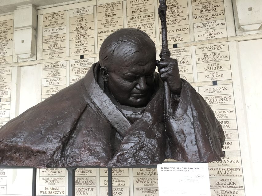 In the Footsteps of John Paul II From Krakow - Itinerary Highlights