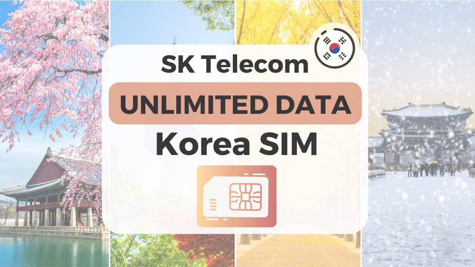 Incheon Airport: Korea SIM With SKT 4G Unlimited Data - Features and Specifications