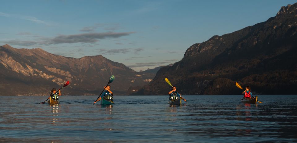 Interlaken: Kayak Tour of the Turquoise Lake Brienz - Itinerary and Highlights