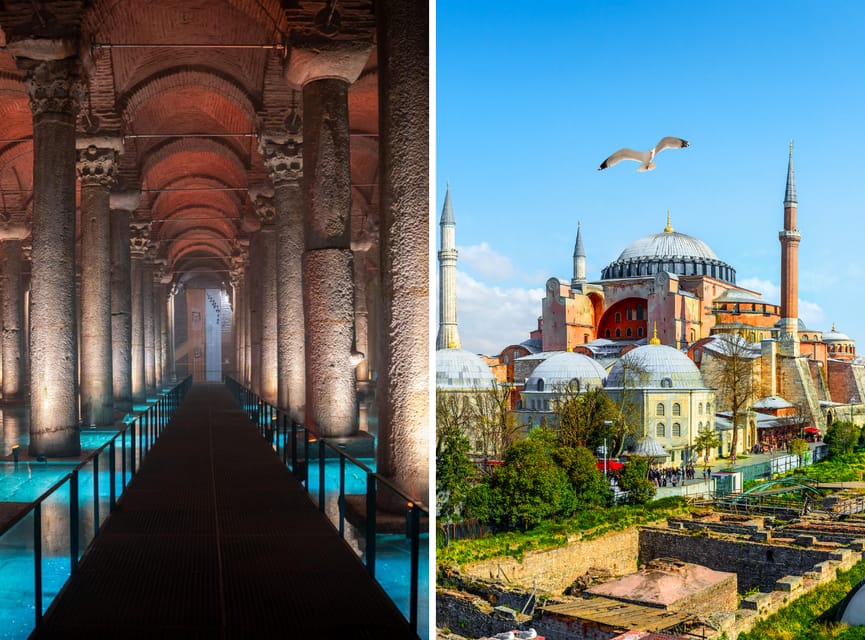 Istanbul: Basilica Cistern & Hagia Sophia Combo Ticket - Highlights of the Experience