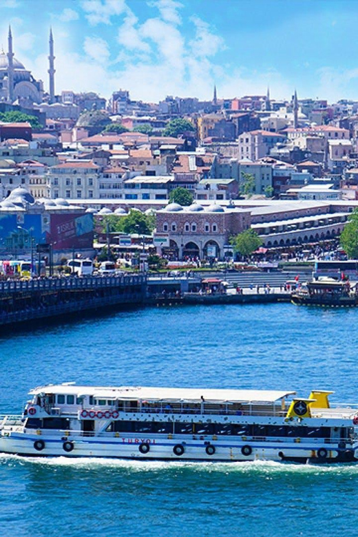 Istanbul: Bosphorus Cruise and Bus Tour With Bazaar Visit - Itinerary Overview