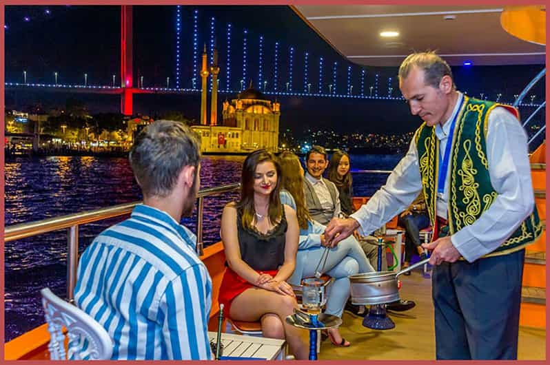 Istanbul: Bosphorus Night Dinner Cruise With Private Table - Itinerary and Highlights