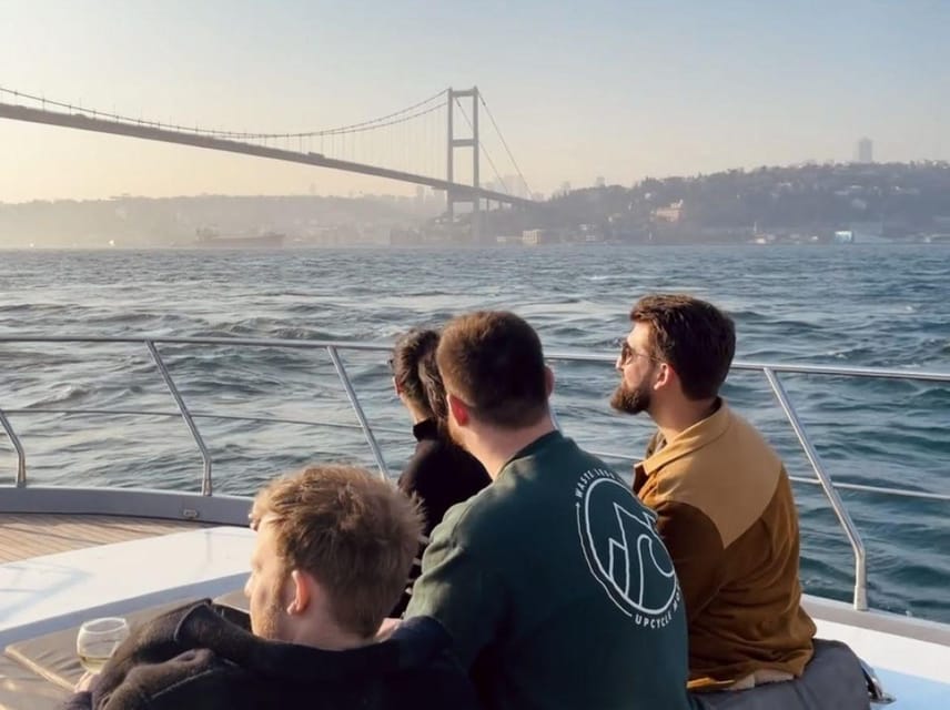 Istanbul: Small Group Yacht Tour With Unlimited Wine - Itinerary Details