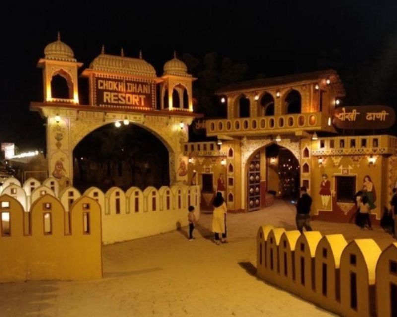 Jaipur: Evening Tour and Dinner at Chokhi Dhani - Cultural Immersion Activities